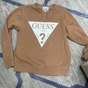 Guess sweatshirt brown